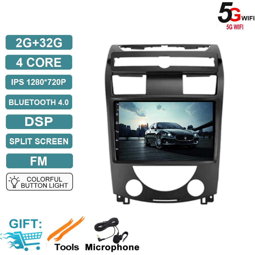 

Автомагнитола на Android 14 Для SsangYong Rexton Y250 I1 2 2006-2012, мультимедийный плеер с GPS-навигацией, стерео Автомагнитола 2Din