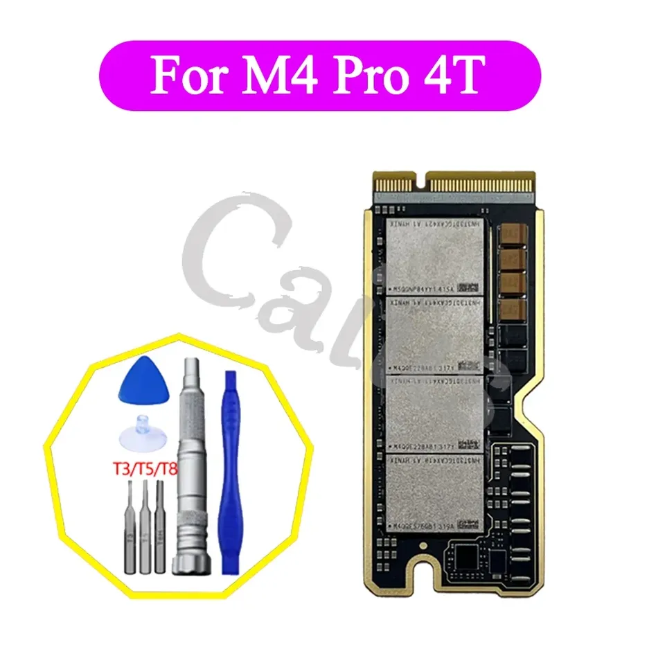 

НОВЫЙ Mac Mini M4 PRO SSD 2TB/4TB Внутренний твердотельный жесткий диск SSD KIT Drive для M4PRO SSD Емкость Обновление памяти DIY Ремонтный комплект