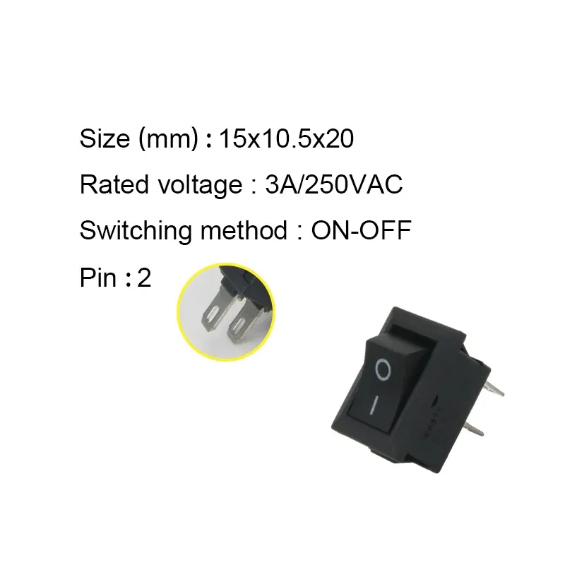 

Переключатели ELECAPITAL KCD11 10 шт.