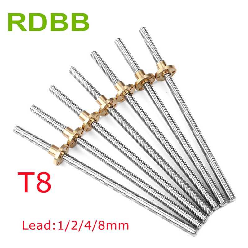 

Свинцовый винт T8 RDBB 8 мм с медной гайкой