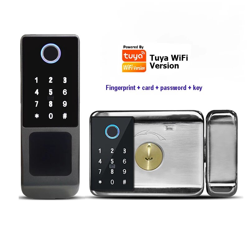 

Ttlock или Tuya Wi-Fi умный водонепроницаемый дверной замок