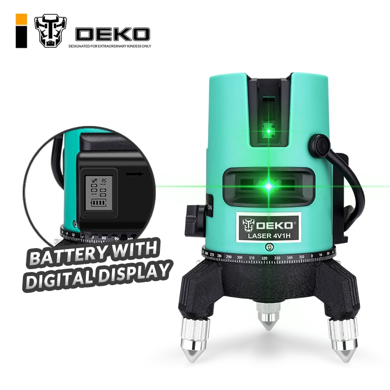 

Зеленый лазерный уровень DEKO LL520GJD