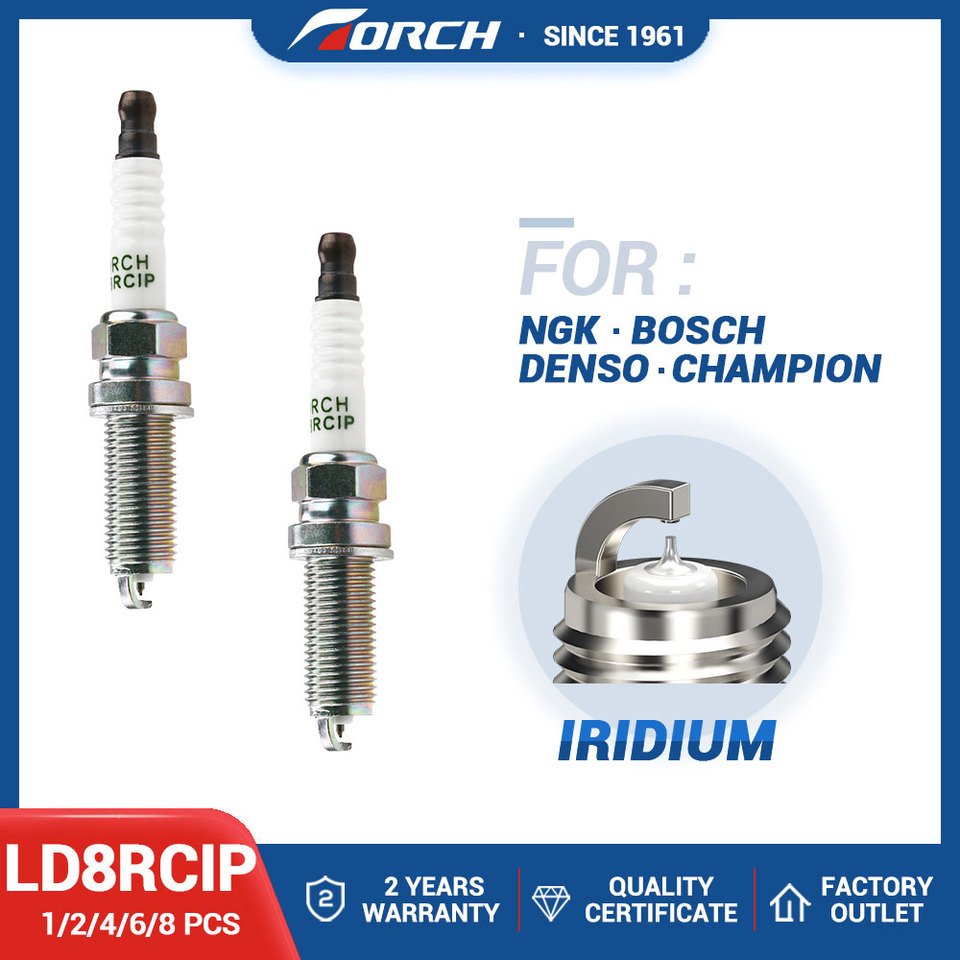 

1-8 шт. свечи заменяют Denso ZXE24HLR7 ZXE24HR7 2036012300 2036014400 Iridium Platinum TORCH LD8RCIP TORCH24 Автомобильные аксессуары