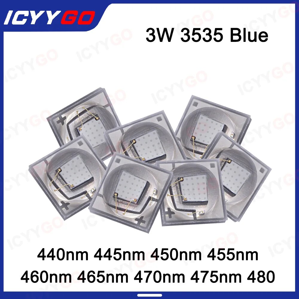 

ICYYGO IC-3W 3535 синие светодиодные чипы