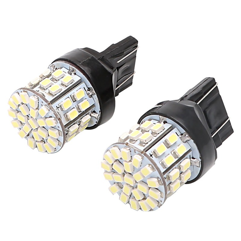 

2 шт., Автомобильные светодиодные стоп-светильник T20 7440 7443 s W21/5W 50 SMD