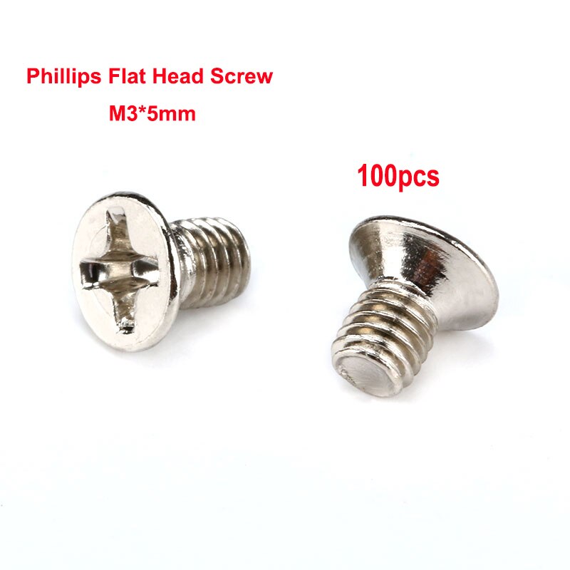 

Крестообразные винты M3*5 мм/M3*16 мм, 100 шт.