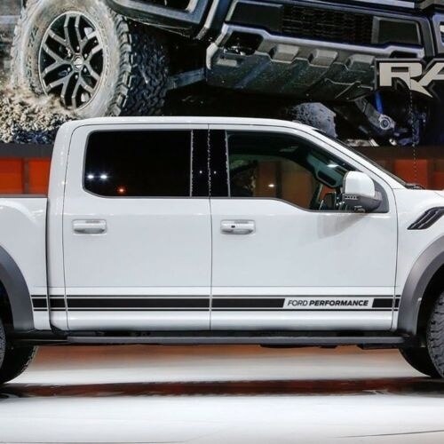 

Для 1 пары/2 шт., графическая Наклейка для Ford F-150 Raptor, наклейка в стиле ретро