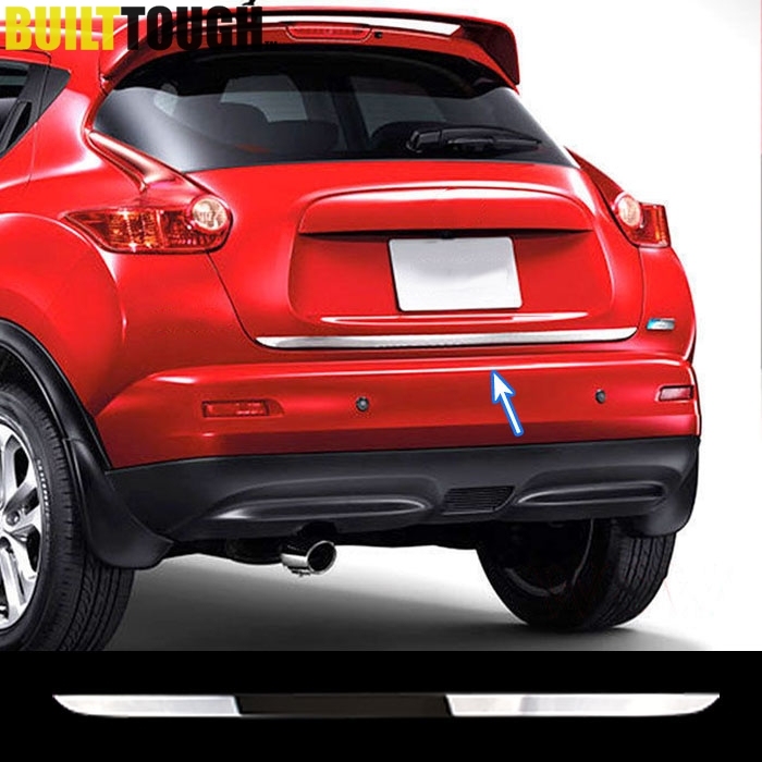 

Накладка на заднюю дверь для Nissan JUKE 2011-2019, хромированная накладка на край задней двери багажника, декоративная полоса, стиль 2014 2015 2016