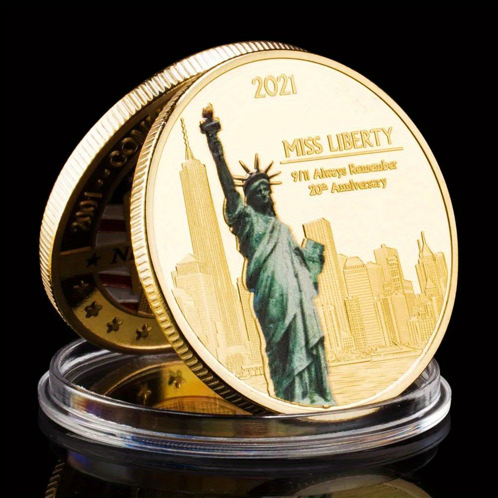 

Золотая монета Нью-Йорк 9/11