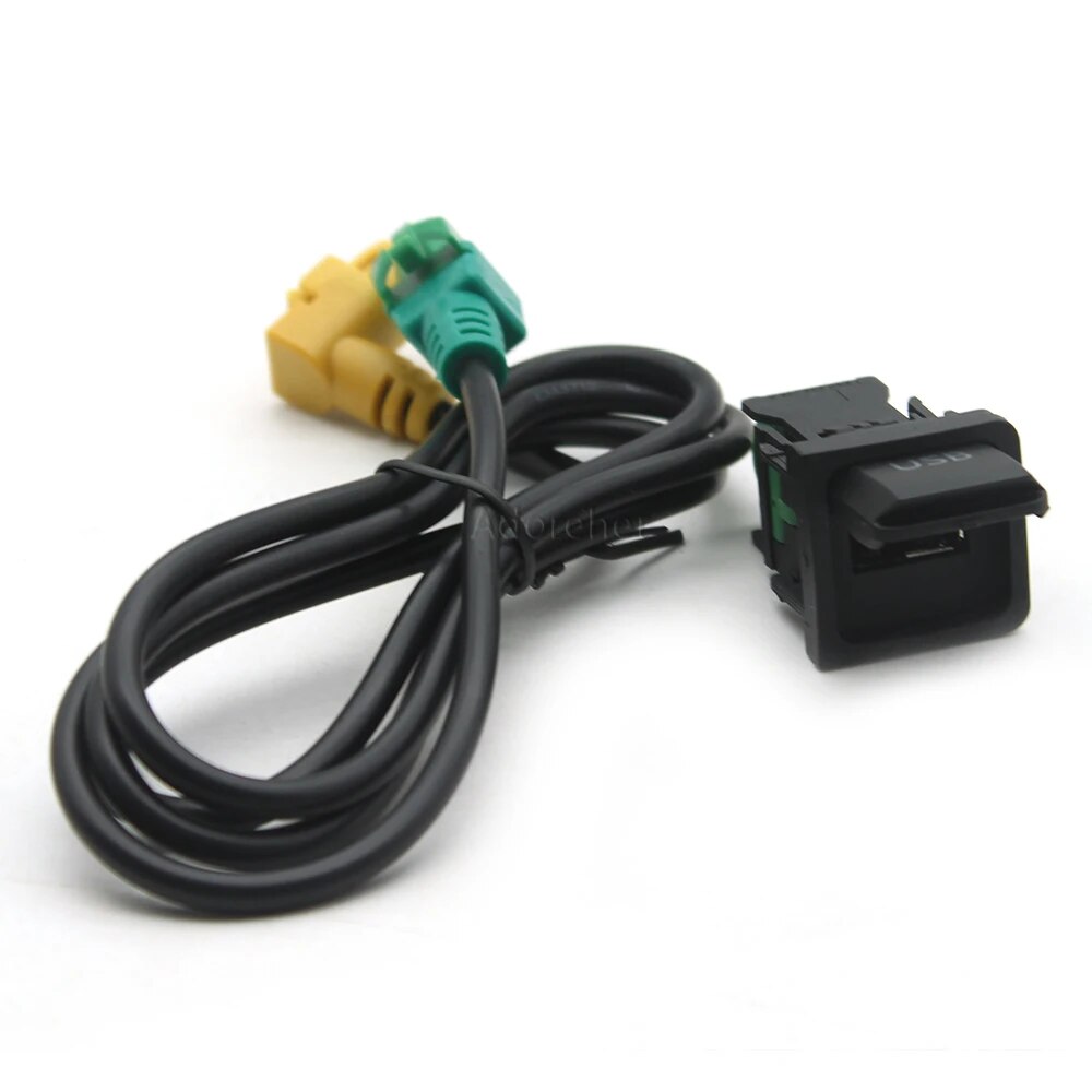 

USB-адаптер для аудиокабеля, проигрыватель компакт-дисков, проводной кабель для VW Golf 6 RCD510