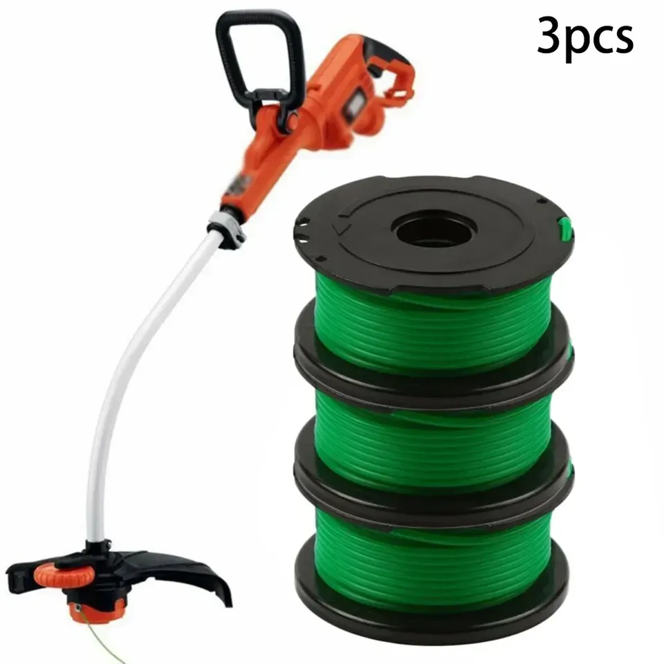 

3-упак. катушка триммера для Black & Decker GL7033 GL8033 GL9035, запасная часть для Black & Decker A6482 Outil De Jardin