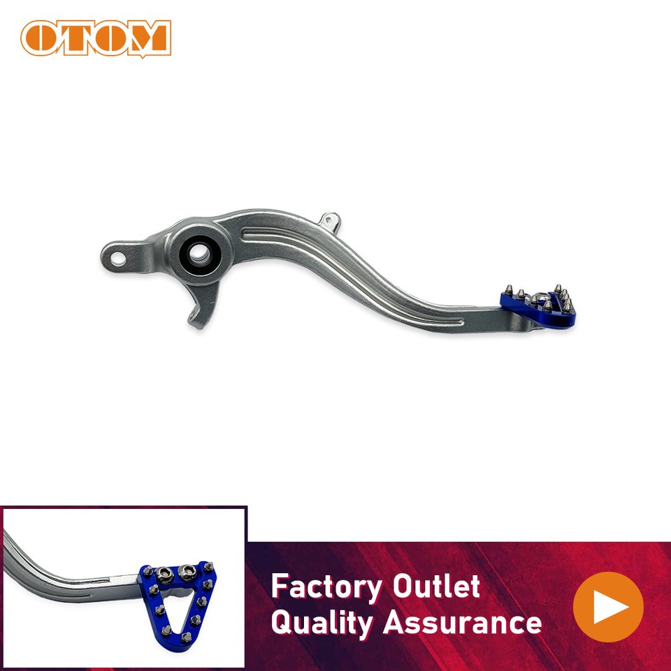 

OTOM мотоциклетная задняя педаль тормоза в сборе для SHERCO SE SEF 125-500 2014-2024, аксессуары для ступенчатой тяги для велосипеда-грязи