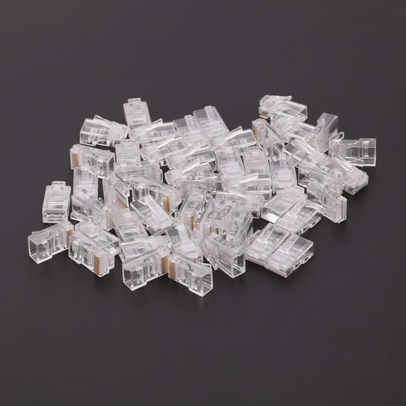 

Обжимные клеммы RJ48 Crystal Plug 50 шт.