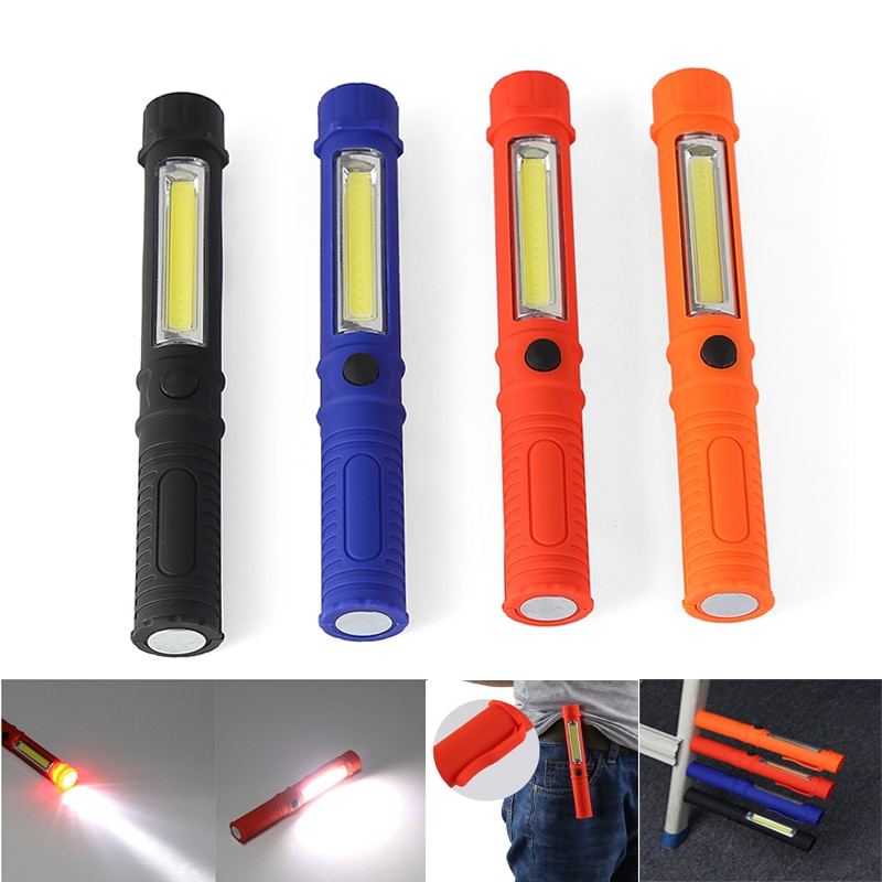 

Портативный фонарик ANJOET COB LED черный
