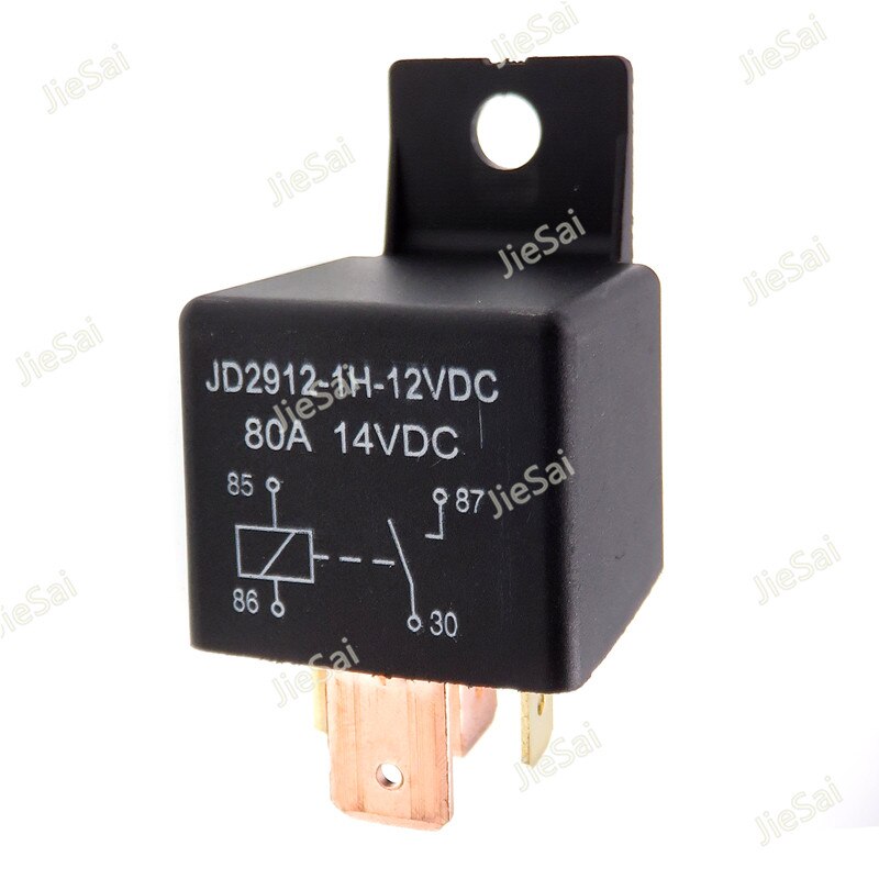 

Автомобильное реле JD2912-1H-12VDC 80А