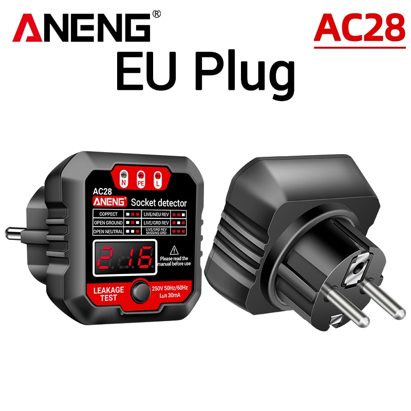

ANENG AC28 Тестер розеток