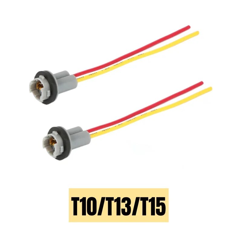 

2 шт., автомобильные держатели ламп T10/T13/T15 W5W