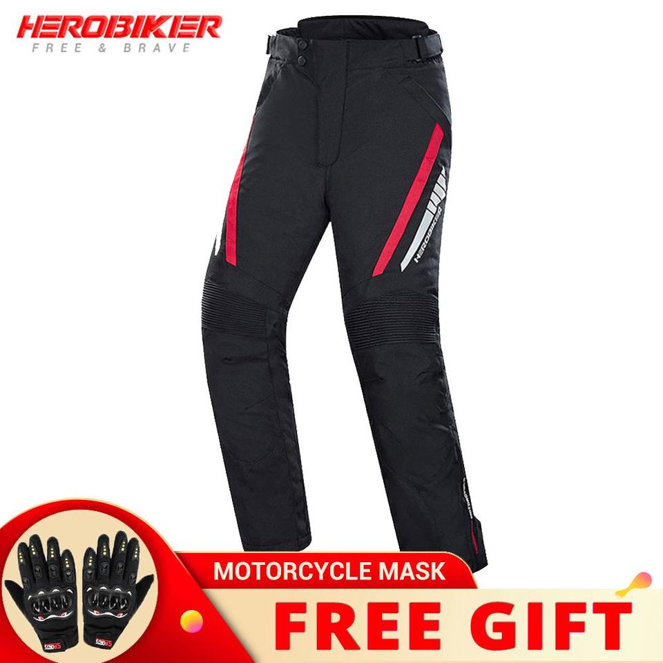 

HEROBIKER мотоциклетные брюки мужские мотоциклетные брюки ветрозащитные брюки для мотокросса термосъемная подкладка велосипедные брюки