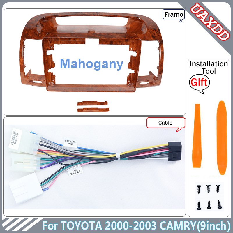 

Для TOYOTA 2000-2003 OLD CAMRY OLD ВЕРСИЯ 9 ДЮЙМОВ Автомобильный радиоприемник Android Стерео аудио экран плеер навигационные кабели Жгут проводов рамка