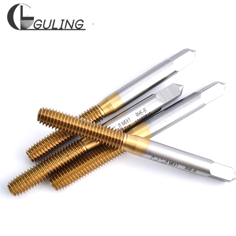 

Метчики GULING HSS-E с оловянным покрытием M0.5-M16
