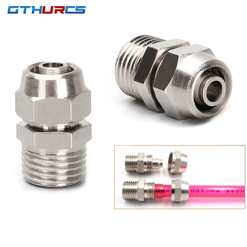 

Пневматический фитинг KPC 4-16 мм, резьба 1/8-1/2" BSP