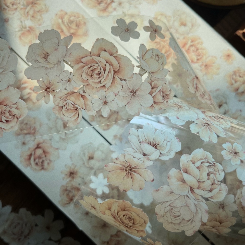 

Винтажная цветная лента Washi