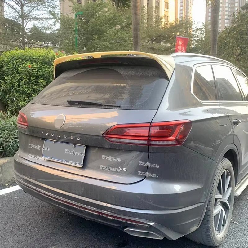

Спойлер на крышу для Volkswagen VW Touareg 2019 2020 2021 2022, АБС-пластик, заднее крыло багажника, украшение на хвостовое крыло автомобиля