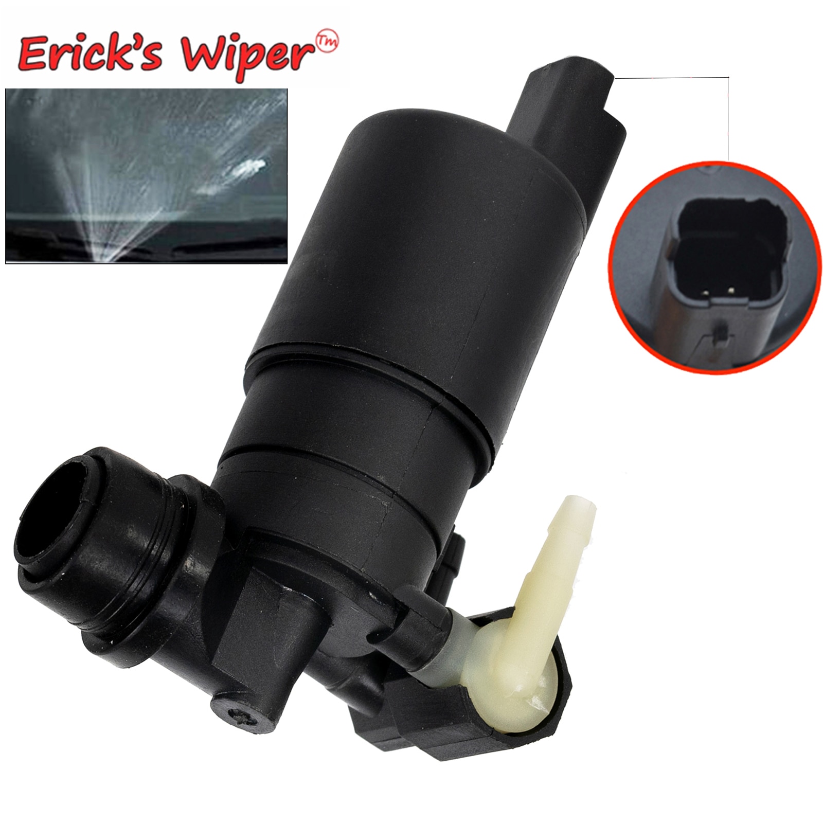 

Erick's Wiper стеклоочиститель, насос для мойки переднего и заднего стекла для Renault Trafic 2001 - 2013 Clio 4 / Kangoo Logan Рено Логан 7700428386 8200030639