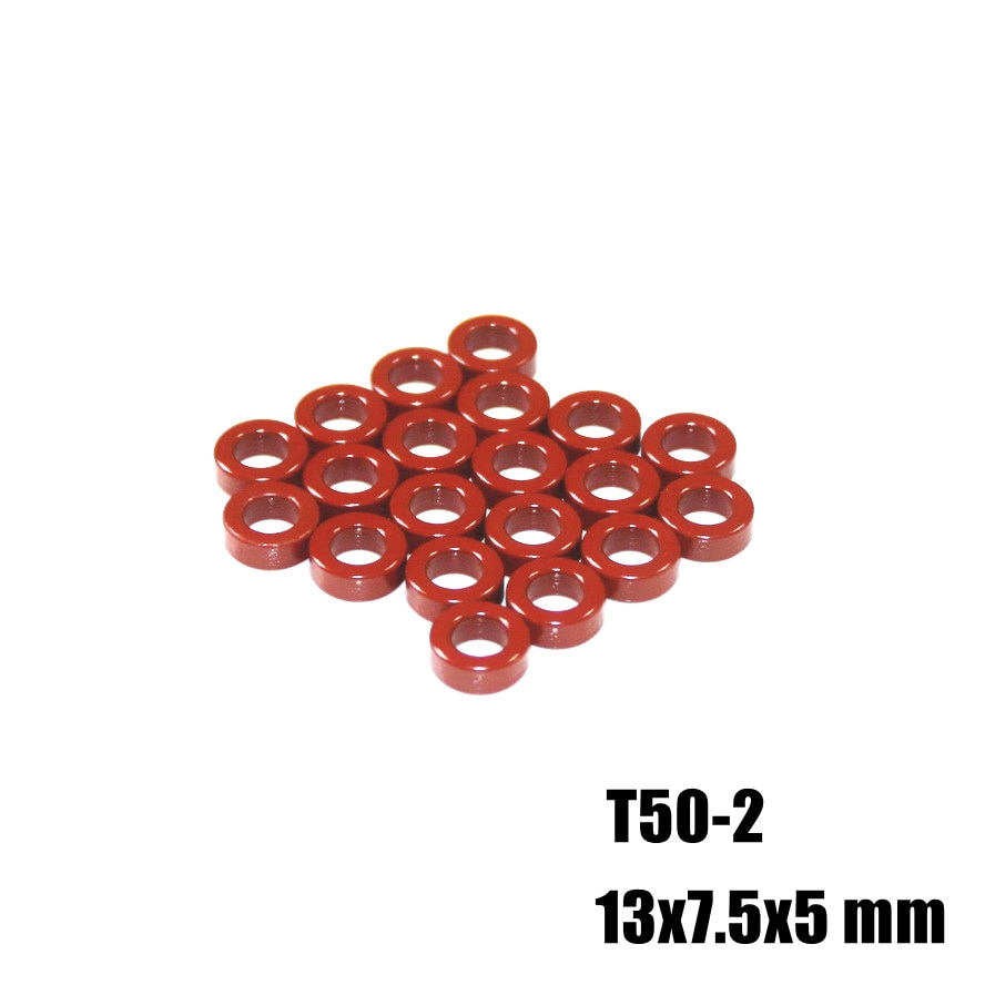 

Ферритовые магнитные кольца MICROMETALS T50-2