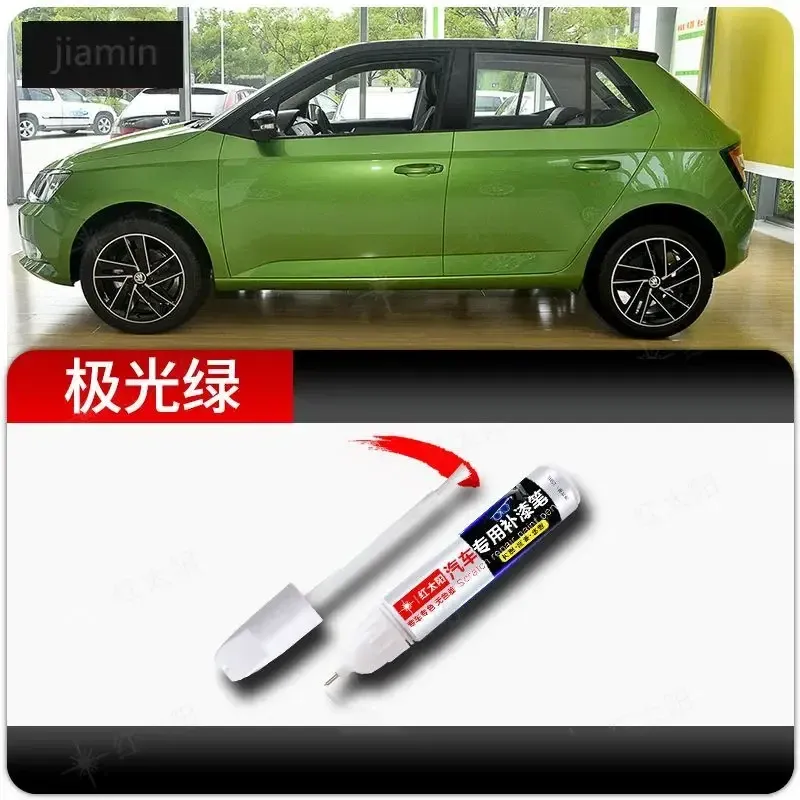 

Ручка для автомобильной краски Skoda Fabia, артефакт для ремонта царапин, оригинальная ручка для ремонта черных и белых пятен