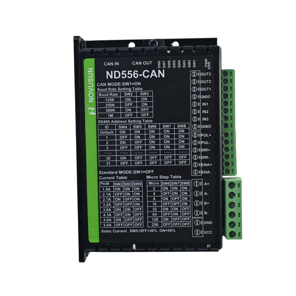 

Драйвер шагового двигателя ND556-CAN 5.6A