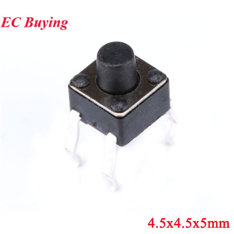 

Мини тактовые переключатели EC Buying 4.5*4.5*5mm
