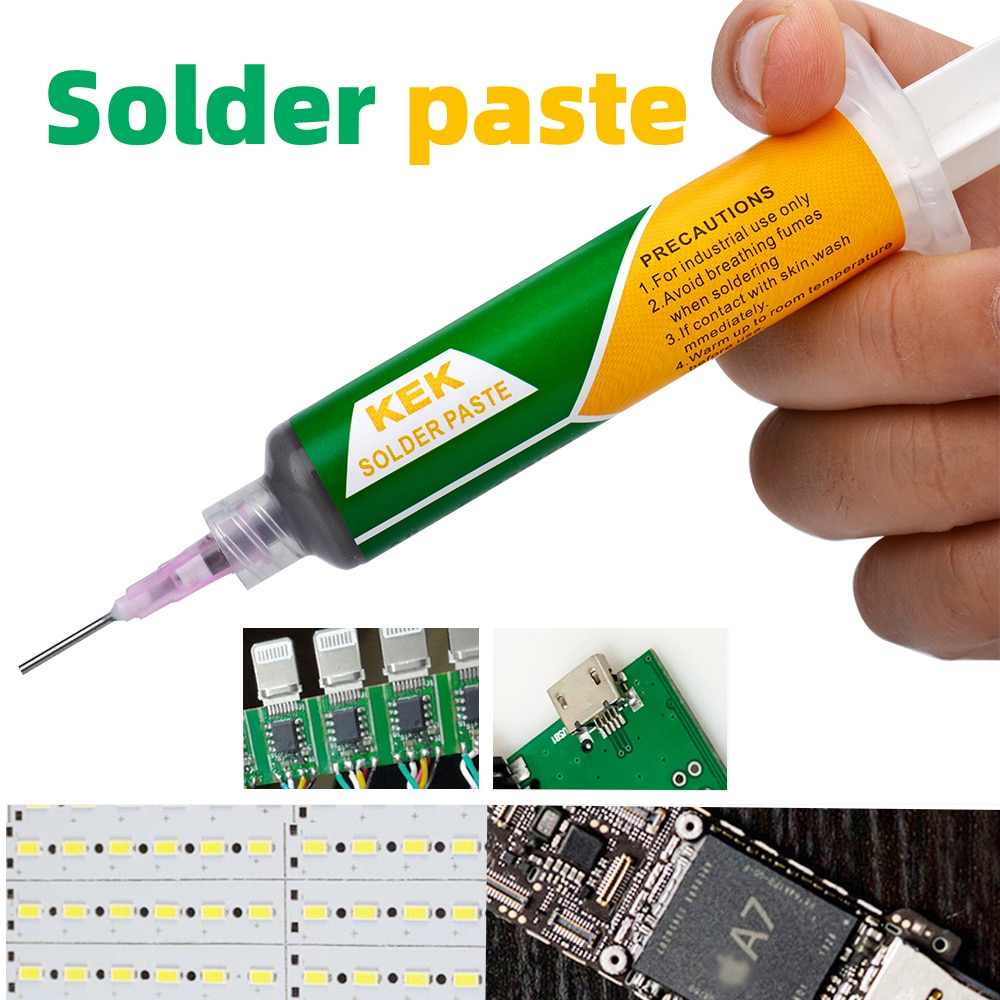 

183 ℃ паяльная паста шприц флюс для пайки SMD BGA IC PCB игольчатая трубка Оловянная паяльная паста сварочная паста сварочные компоненты