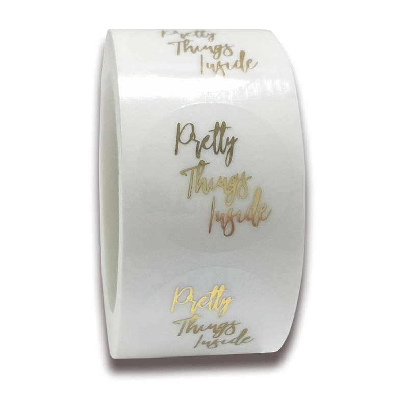 

Набор круглых наклеек "Красивые вещи внутри"