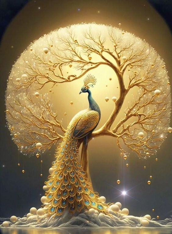 

Абстрактные плакаты Lucky Gold Tree для гостиной
