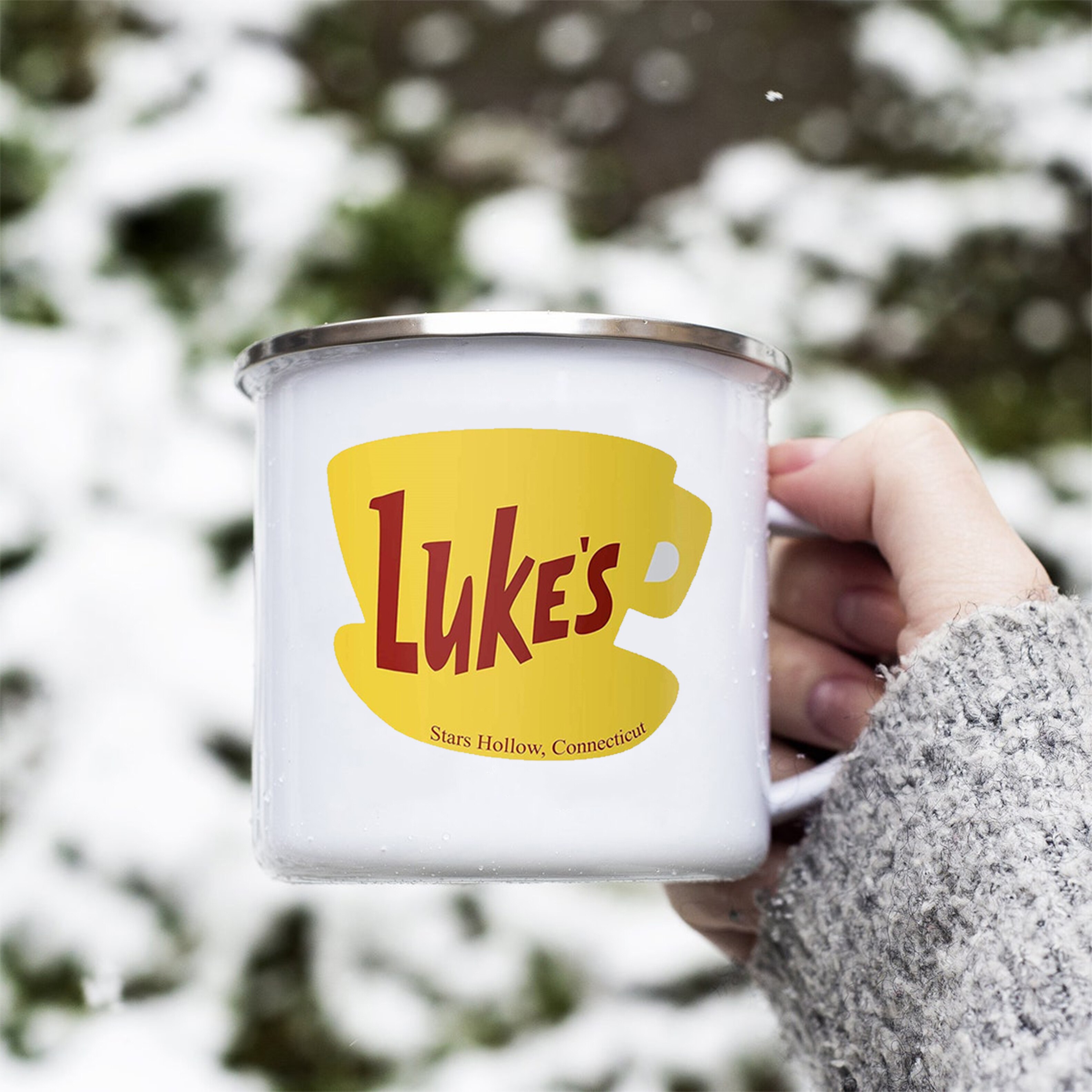 

Эмалевые кружки Luke's Diner 300 мл