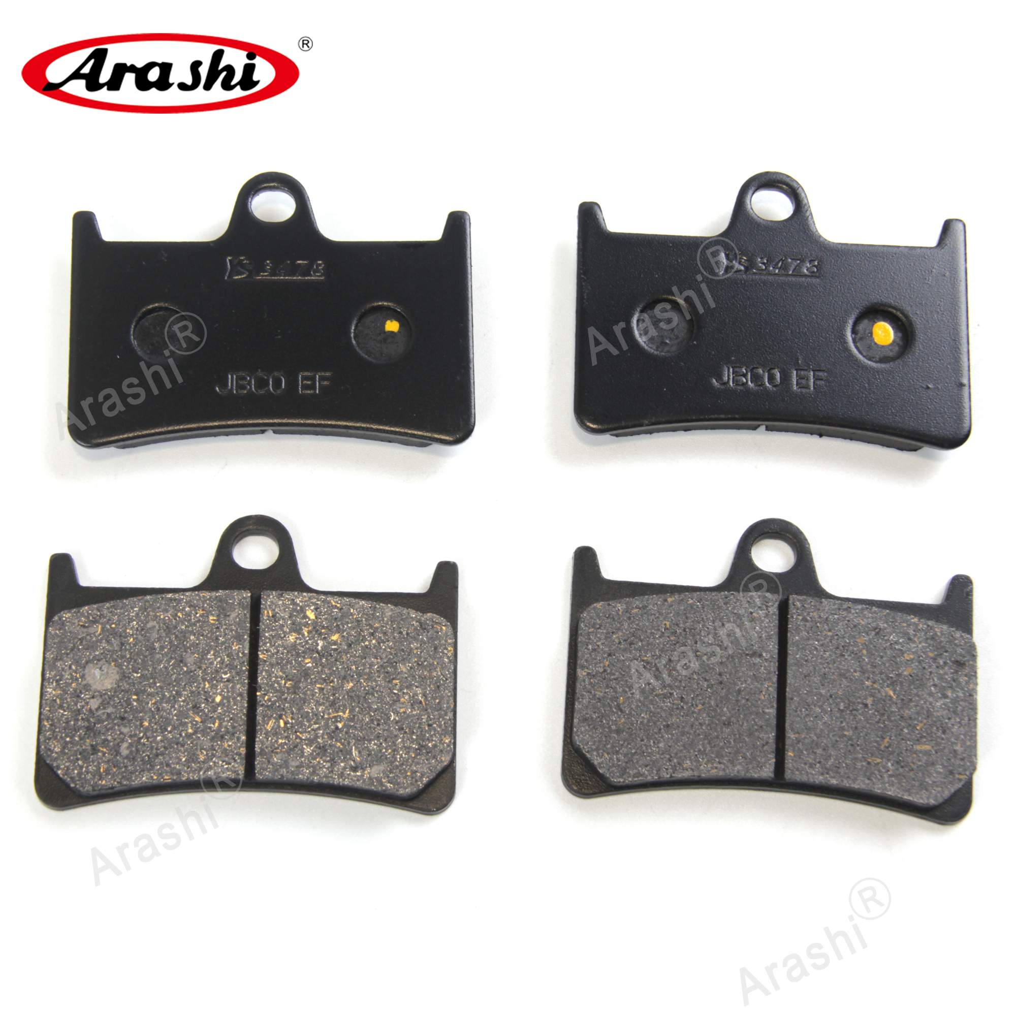 

Arashi 1 комплект передние и задние тормозные колодки для YAMAHA FZ6 Fazer S2 2007 - 2009 2007 2008 2009 мотоциклетные тормозные колодки не АБС/половина обтекателя