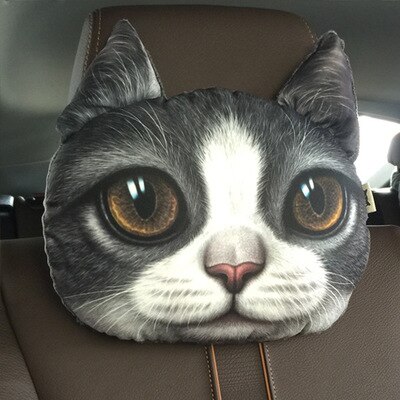 

Подушка для авто DAINCHOUL 3D котик/собака