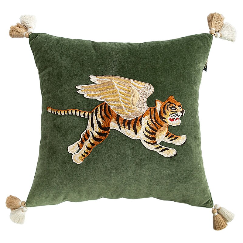 

Medicci декоративные наволочки бархат Fly Tiger 45x45 см