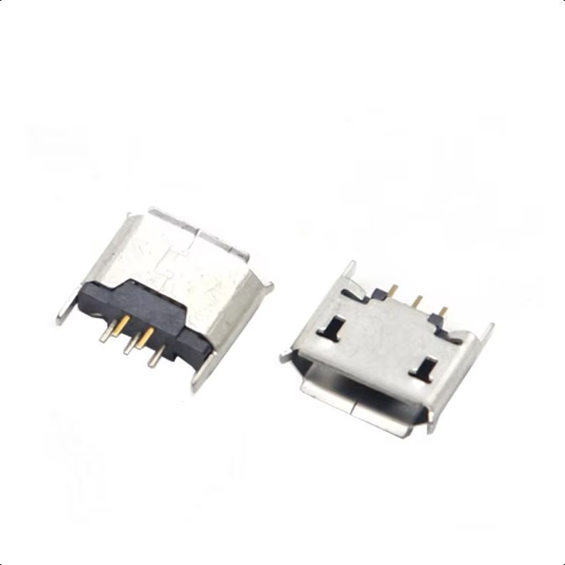 

【 50-5 шт. 】вертикальный MICRO mini USB 5-контактный гнездовой разъем 180 градусов 5P Прямой подключаемый USB-разъем порт для зарядки
