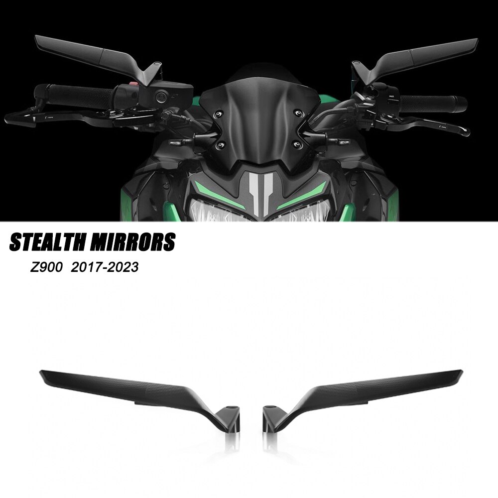 

Для Kawasaki Z900 Z 900 Z1000 ABS мотоциклетные зеркала стелс зеркала спортивные зеркальные Крылья комплект регулируемых зеркал зеркала крыла