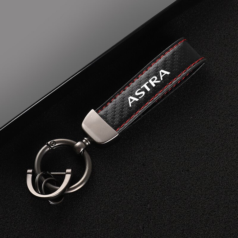 

Кожаные автомобильные кольца из углеродного волокна, брелок для Opel Astra H J K G Vectra B C Zafira B Corsa, аксессуары