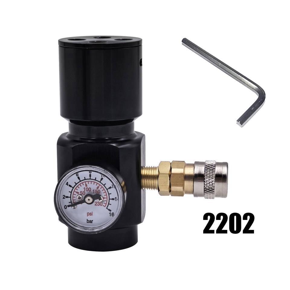 

HPA Портативный микро регулятор CO2 0-150psi
