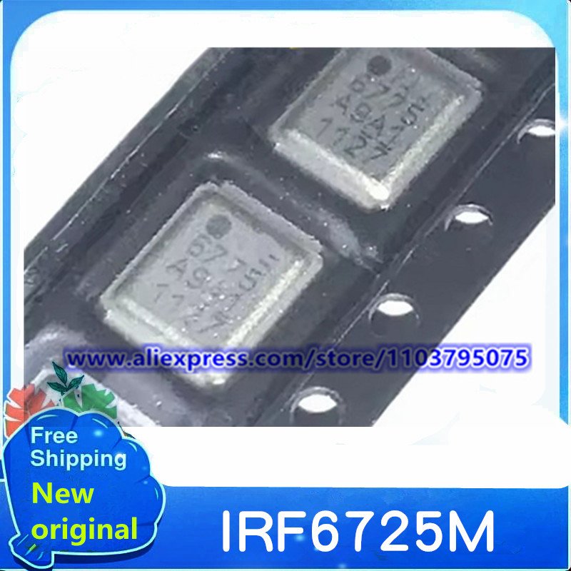 

10 шт. ~ 50 шт./лот, бесплатная доставка IRF6725MTRPBF IRF6725MTR IRF6725M IRF6725 SMD DIRECTFET, новый оригинал