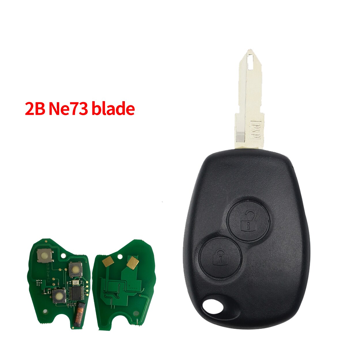 

Лучший ключ VAC102/VA2/NE73 дистанционный Автомобильный ключ для Renault Megan Modus Kangoo Logan Sandero Duster 433 МГц PCF7946/PCF7949 чип