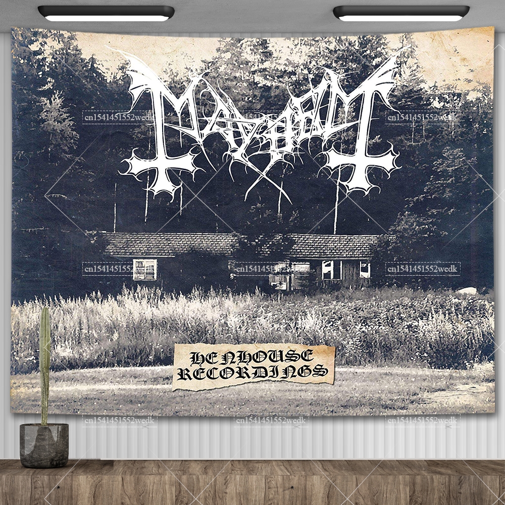 

Mayhem Distresseds норвежский певец фоновый гобелен постер диван одеяло хиппи гобелены макраме украшение комнаты эстетика