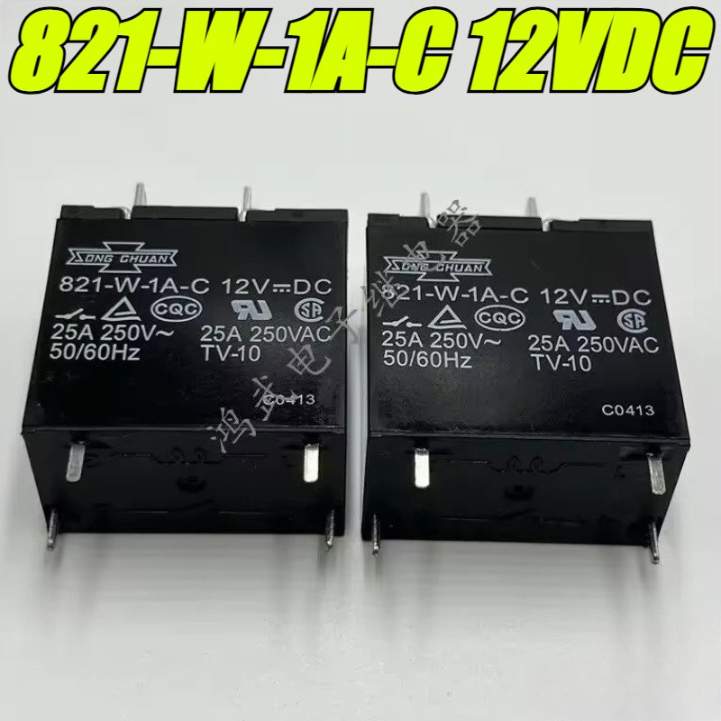 

1 шт./партия, реле 821-W-1A-C-12VDC 821-W-1A-C 12VDC 25A