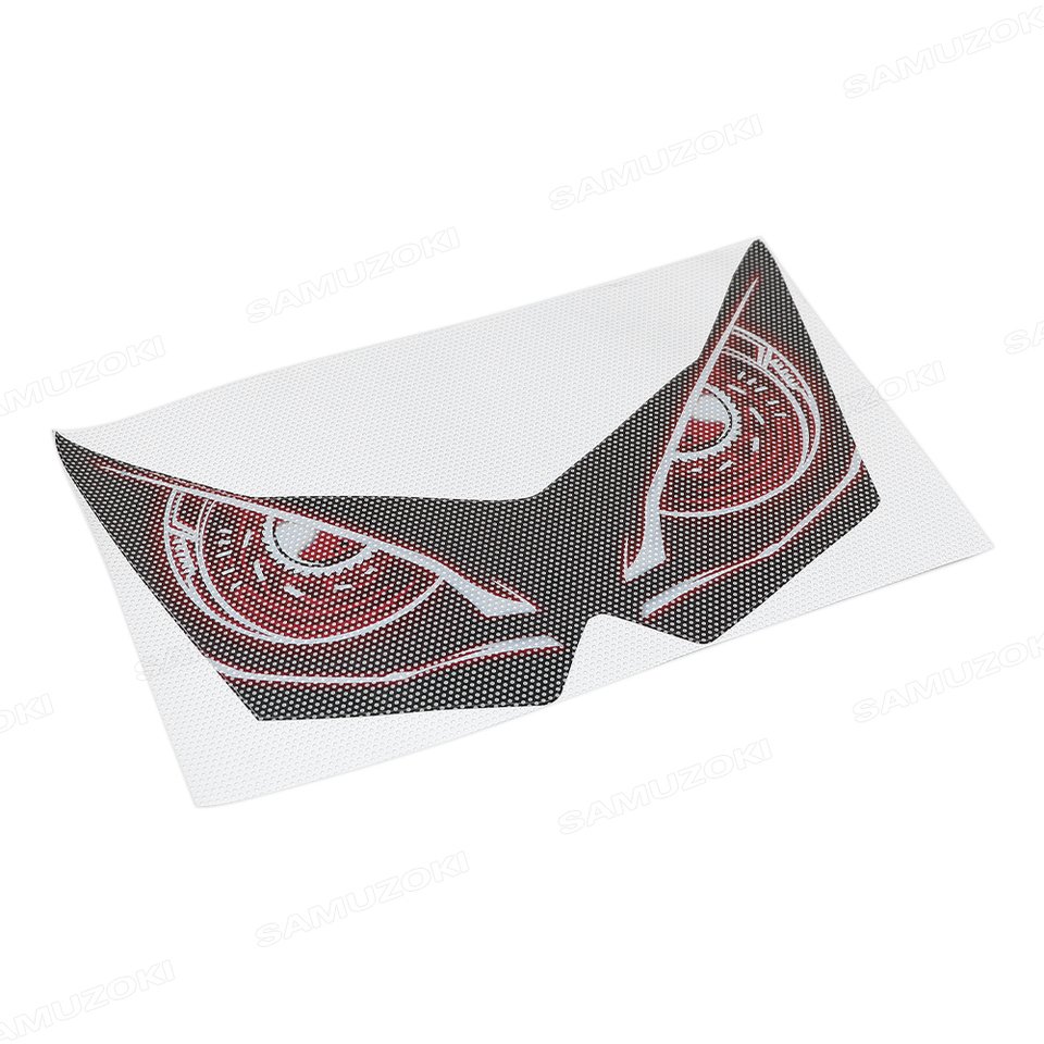 

Для KAWASAKI Z1000 2007-2009 Z750 2007-2015 мотоциклетная 3D Передняя обтекатель фары Защитная Наклейка для головы