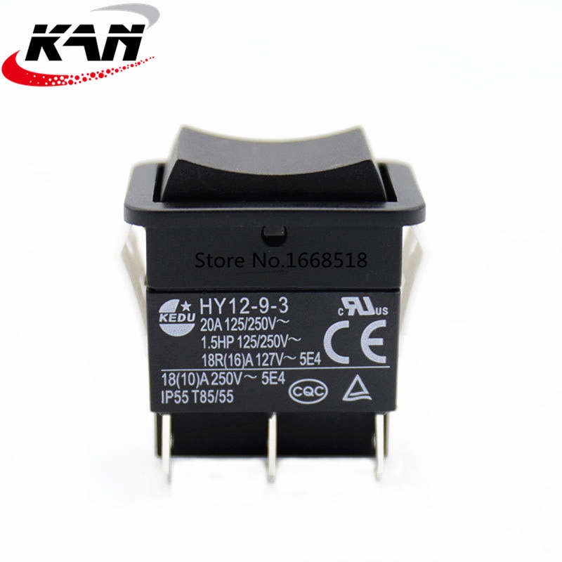 

КEDU HY12-9-3 пластиковый 6-контактный переключатель