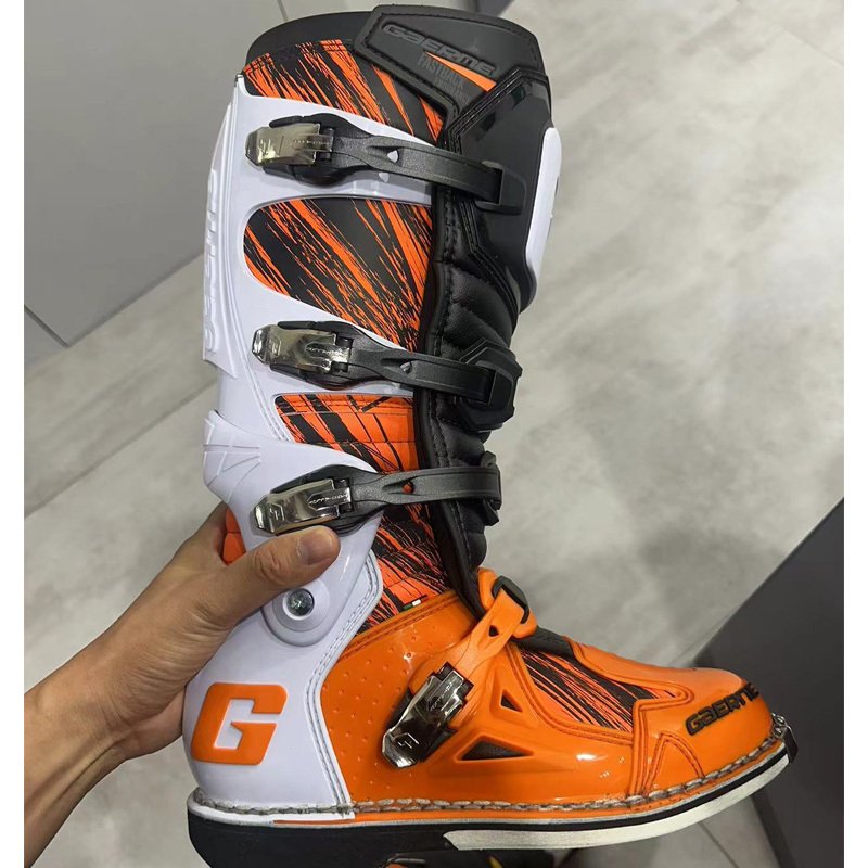 

Сделано в Италии, сапоги GAERNE для внедорожников, мотоциклетные сапоги для ралли и леса, обувь с ремешком на щиколотке для активных осей, сапоги для мотокросса